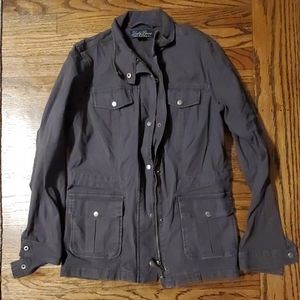 Lucky Brand women's utility jacket,  small blue